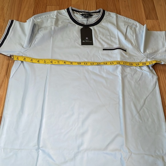 Ben Sherman Crewneck Short Sleeve T Shirt Mens Large Blue Casual NWT - Picture 4 of 9